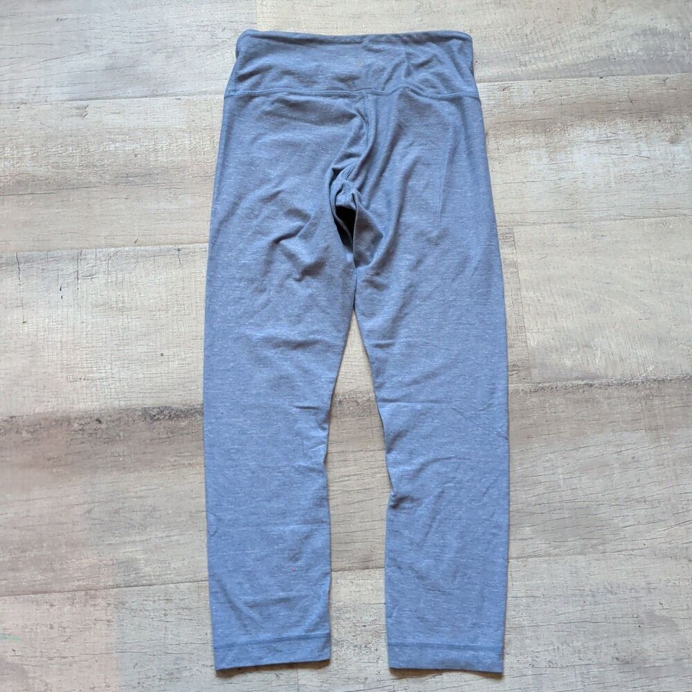 Lululemon Align Crop Leggings Size 4 Blue Heathered Yoga Athletic PantsCropped